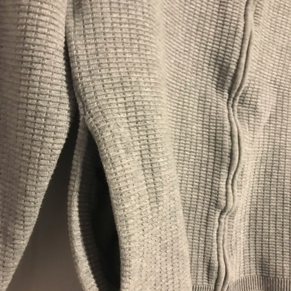Zara Gray Zip front Cardigan Medium - Picture 4 of 8